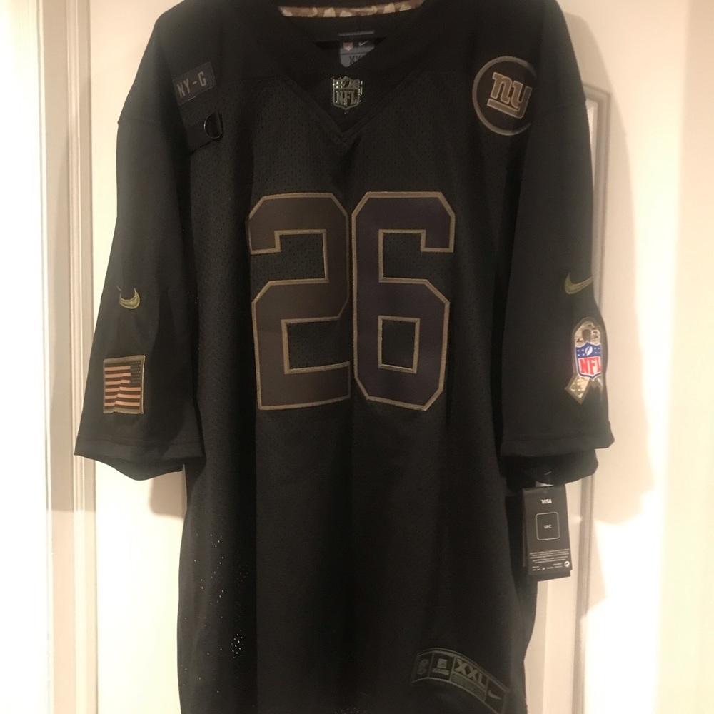New York Giants Saquan Barkley Salute to Service Jersey